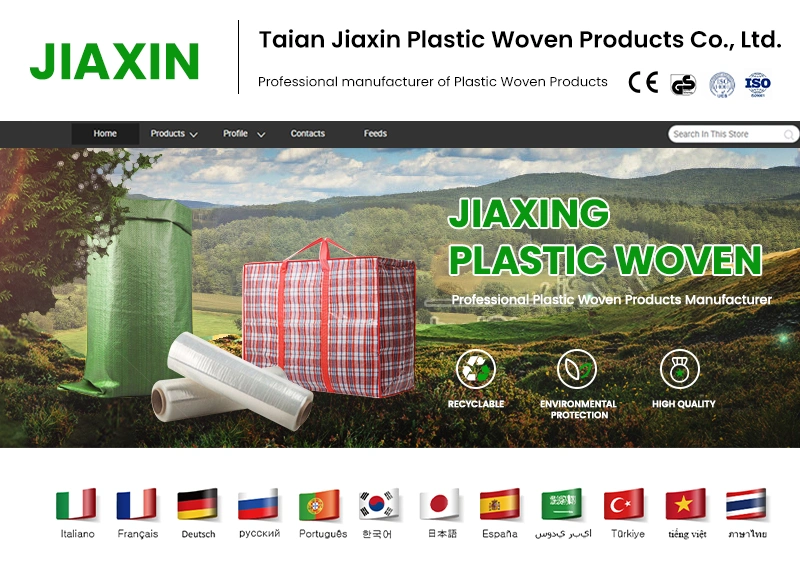 Jiaxin Ton Bag China FIBC Bulk Bag Manufacturers 1 Ton Big Bag Asbest FIBC Bags Jumbo Bags for Fertilizer on-Demand Custom Ton Bag of Sand