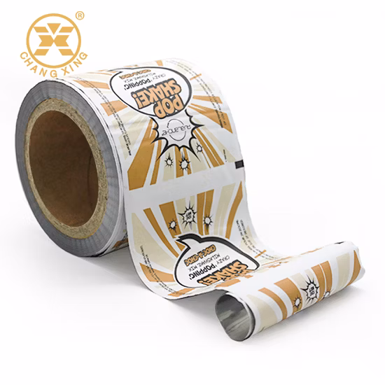 Packaging Film Roll Laminated Material Stock Flexible LDPE Plastic with Printing Food Packaging Film Food Grade Casting Soft OEM